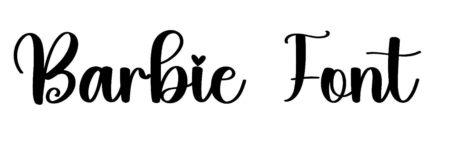 Barbie font Free