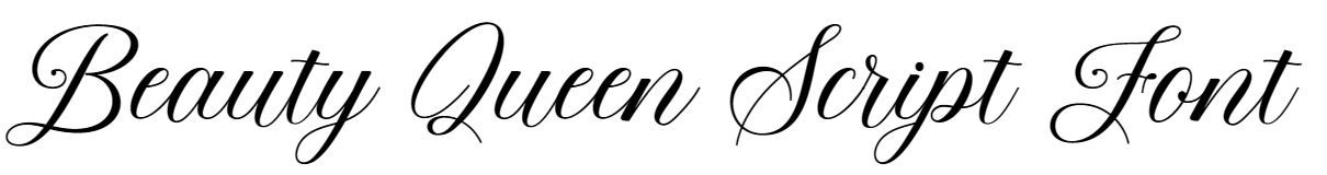 Beauty Queen Script Font free