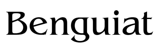 Benguiat font Free