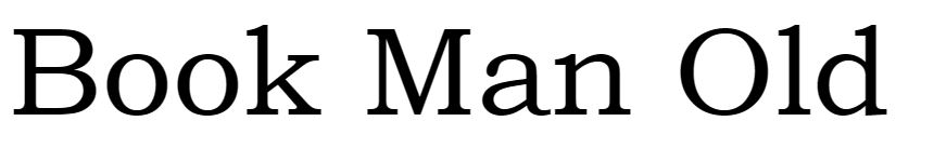 Bookman Old font Free