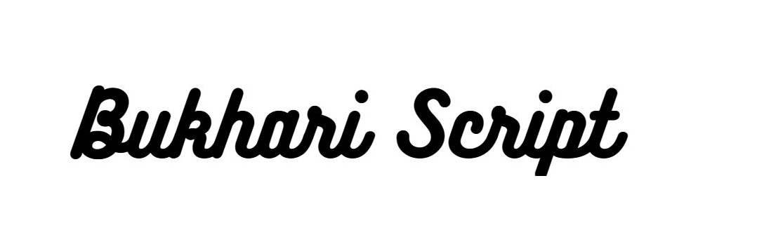 Bukhari Script font free download