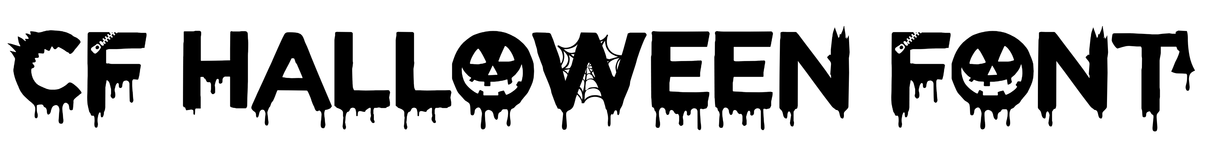 CF Halloween font Free