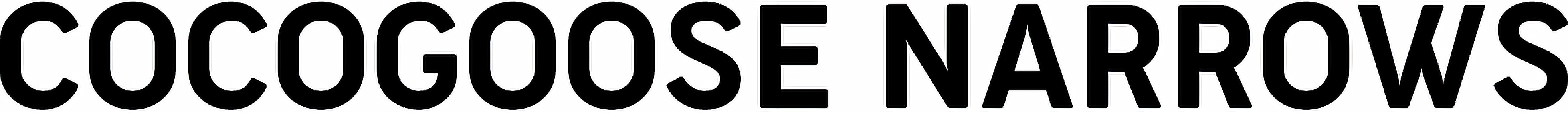 Cocogoose Narrows font free