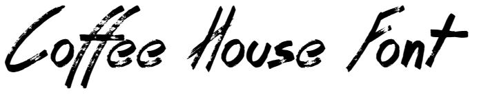 Coffee House Font free
