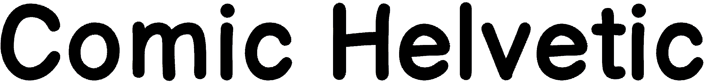 Comic Helvetic font free