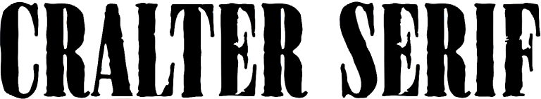 Cralter Serif font Free