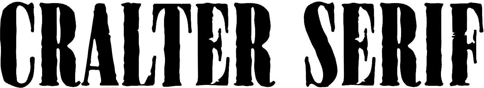 Cralter Serif font Free