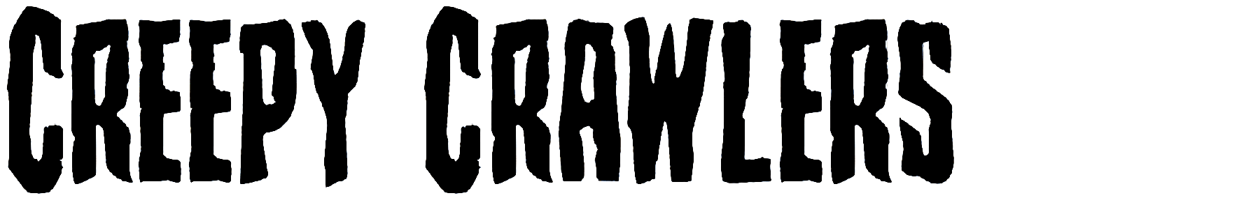 Creepy Crawlers Font free