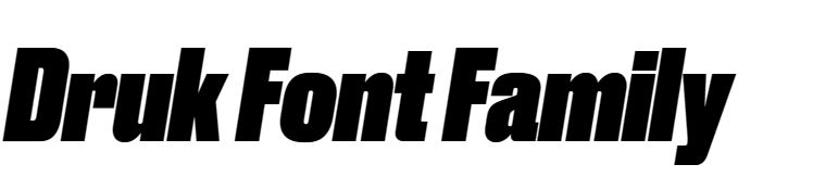 Druk Font Free