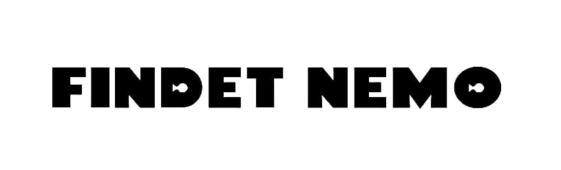 Findet Nemo Font Download, finding nemo