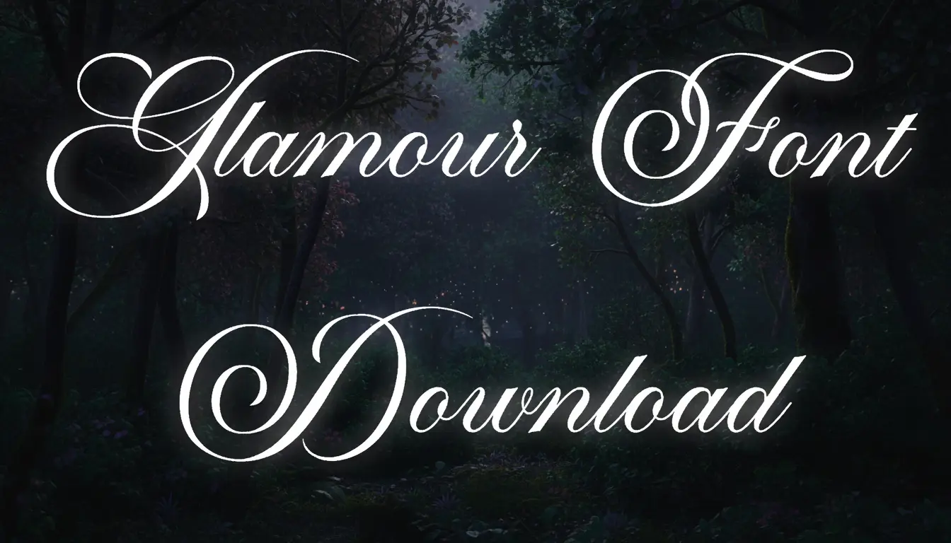 Glamour Font Download