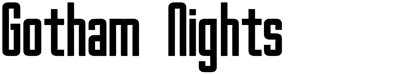Gotham Nights font Free