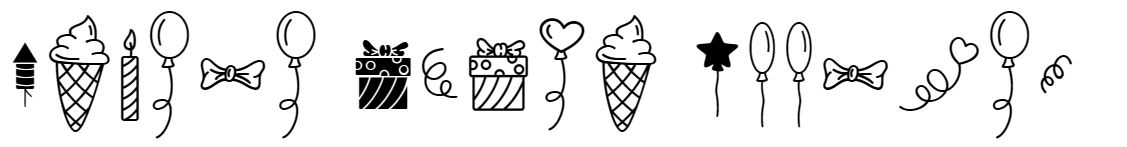 Habede Extra Doodles font free