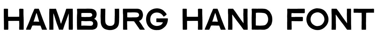 Hamburg Hand Font free