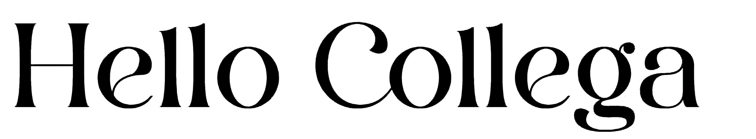 Hello Collega font Free