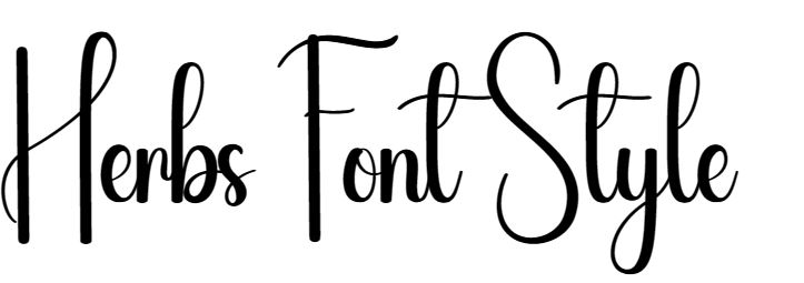 Herbs Font Free
