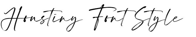 Houstiny Font free