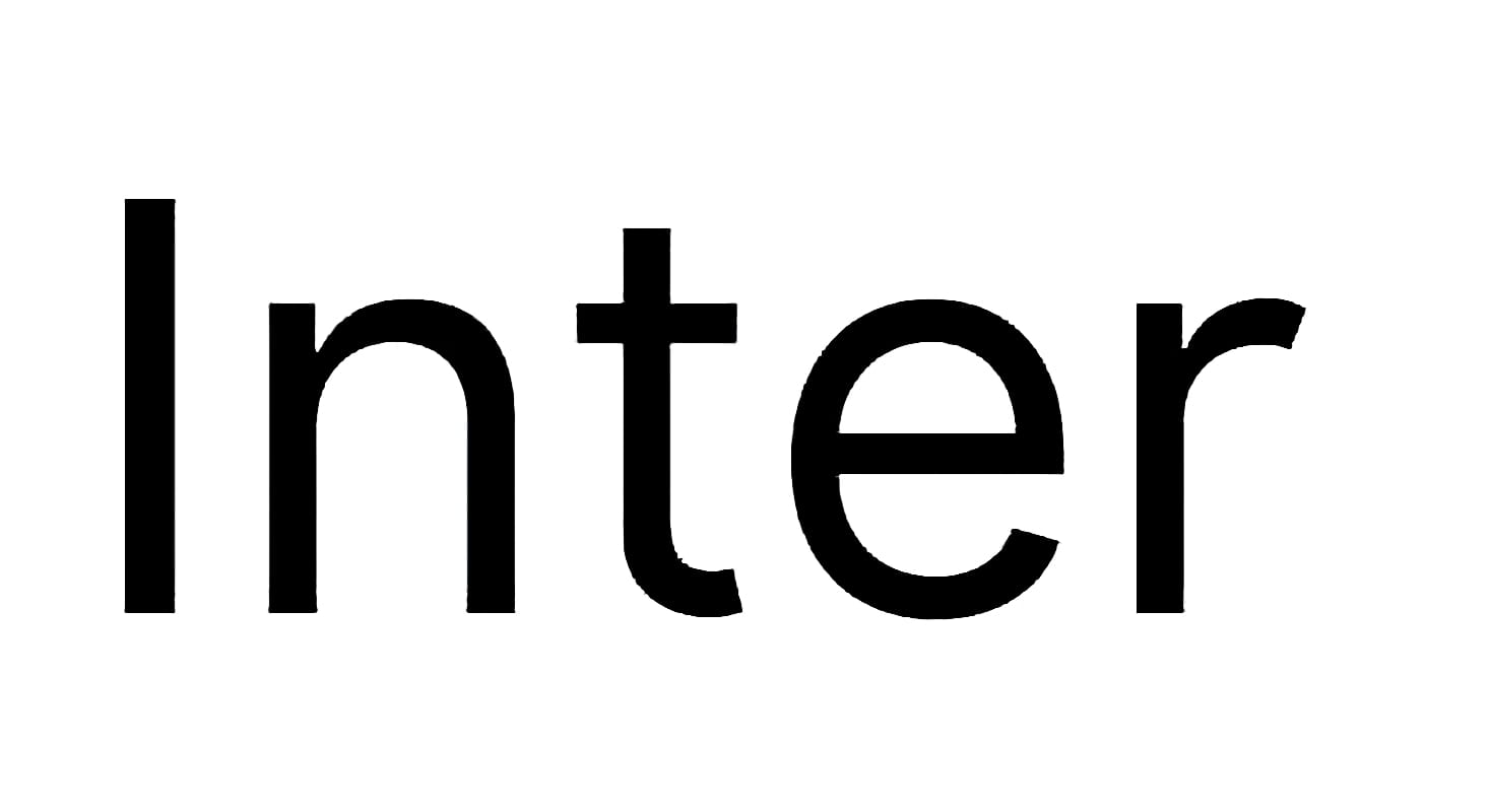 Inter black Font Free