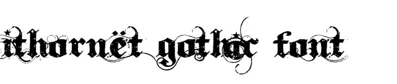 Ithornët Font Free