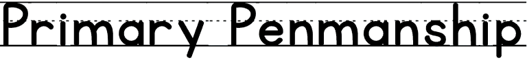 KG Primary Penmanship Font free