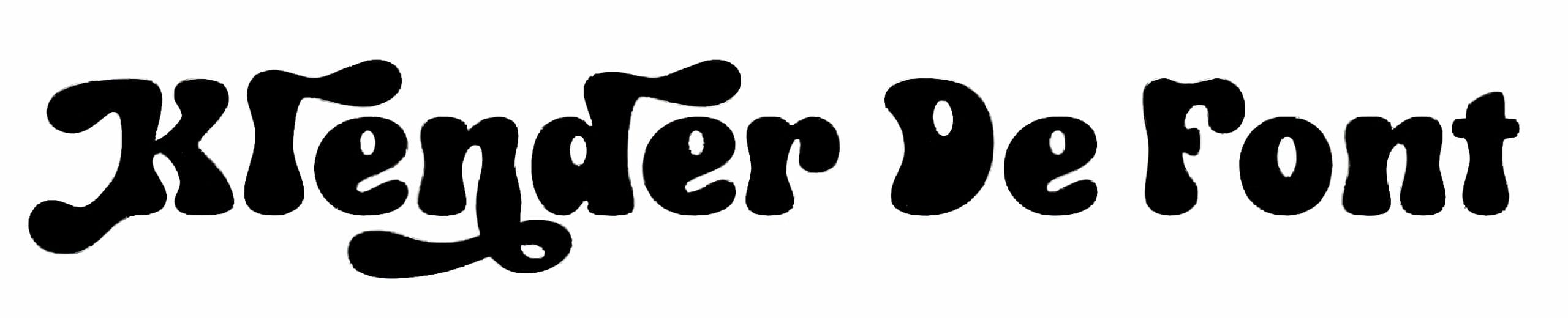 Klender De Font free