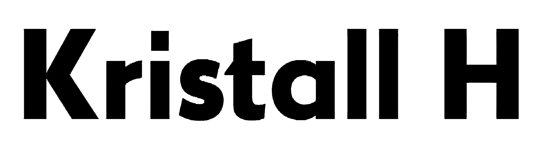 Kristall H font free