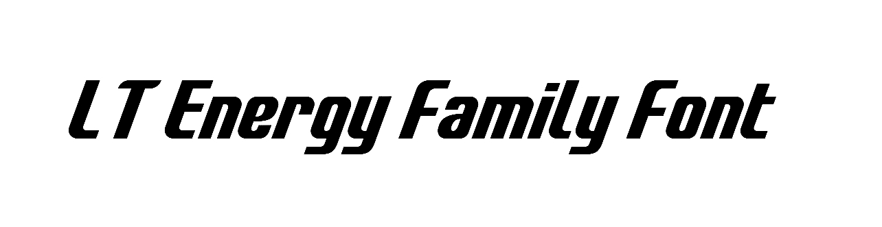 LT Energy Family Font free