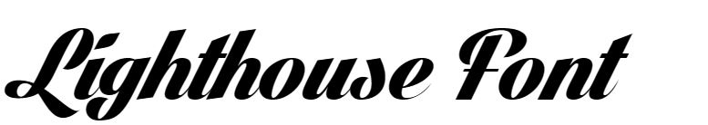 Lighthouse Font free