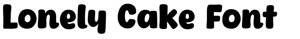 Lonely Cake Font free