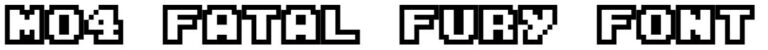 M04 Fatal Fury Font free
