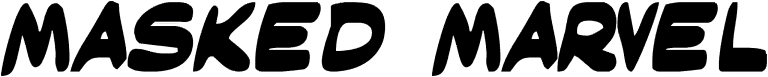 Masked Marvel Font Free