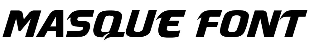 Masque Font free