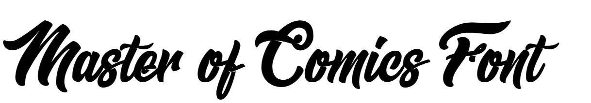 Master of Comics Font free