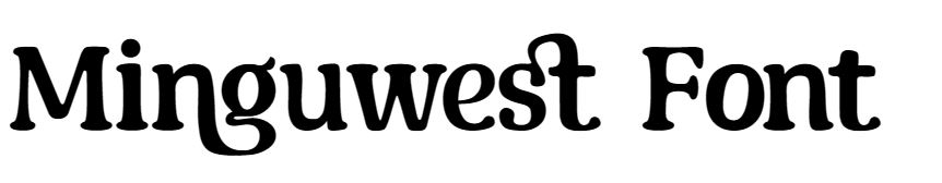 Minguwest Font Free