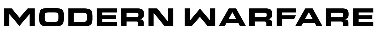 Modern Warfare font free