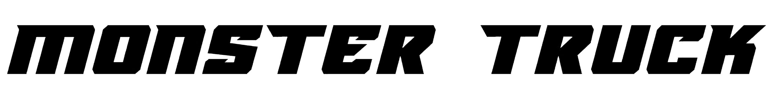 Monster Truck font Free
