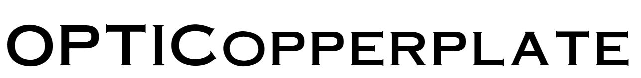 OPTI Copperplate font download, Roman Reigns