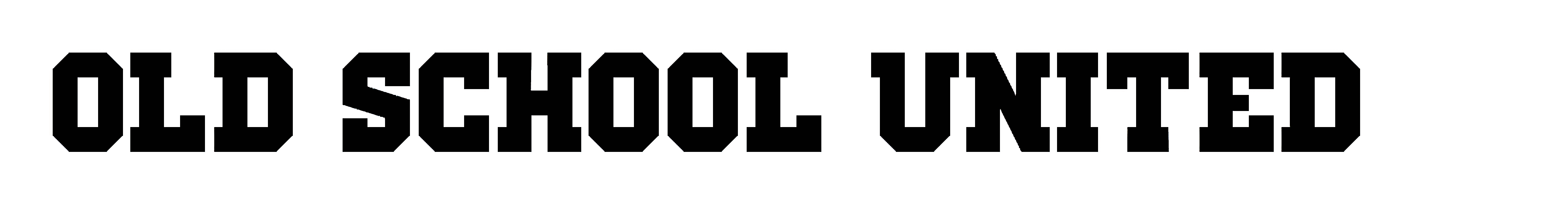 Old School United font free