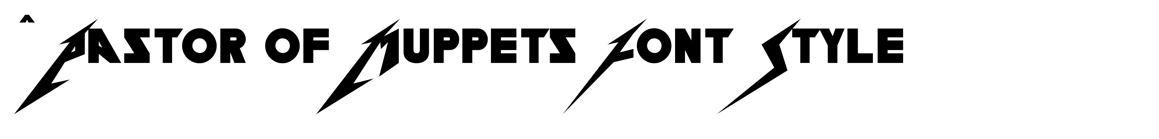 Pastor of Muppets Font Free