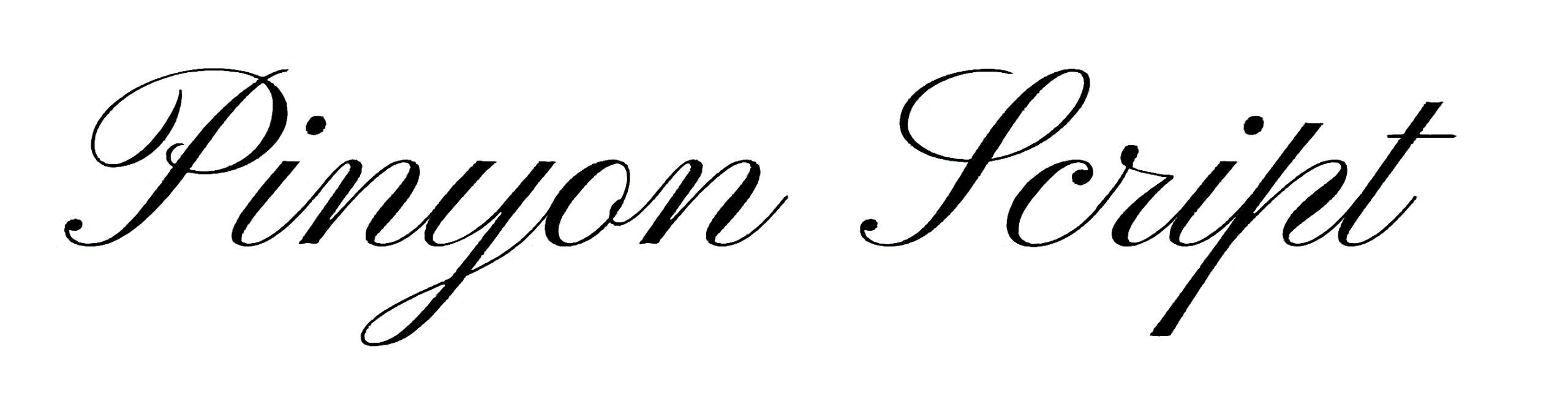 Pinyon font free