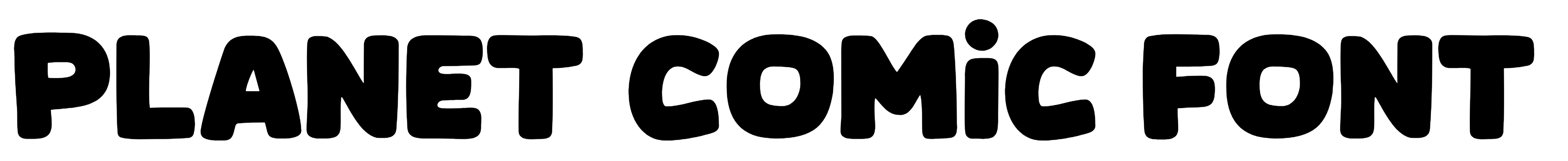 Planet Comic Font Free