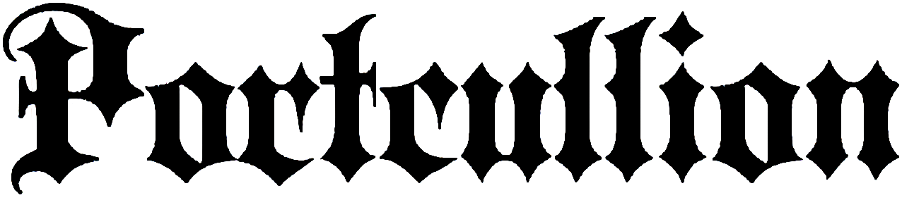 Portcullion font Free