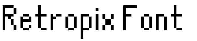 Retropix Font Free
