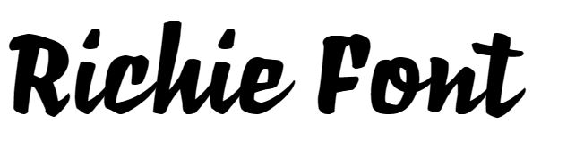 Richie Font Free