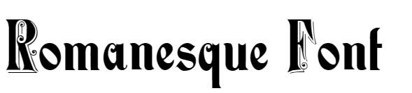 Romanesque Font Free