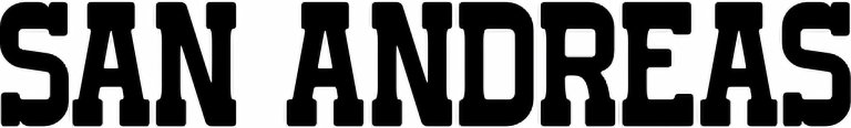 San Andreas bold font free