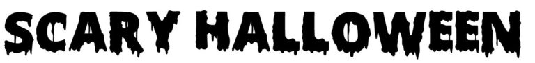 Scary Halloween font Free