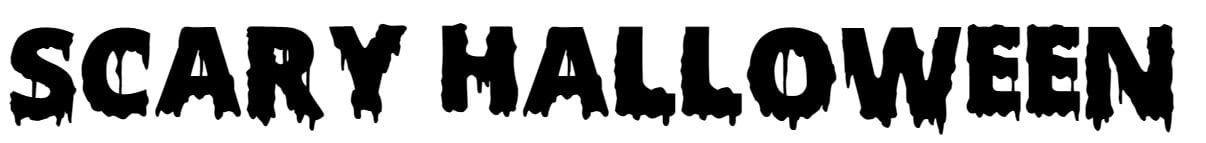 Scary Halloween font Free