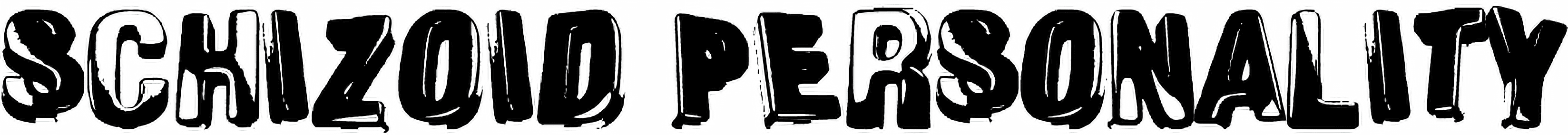 Schizoid Personality font Free