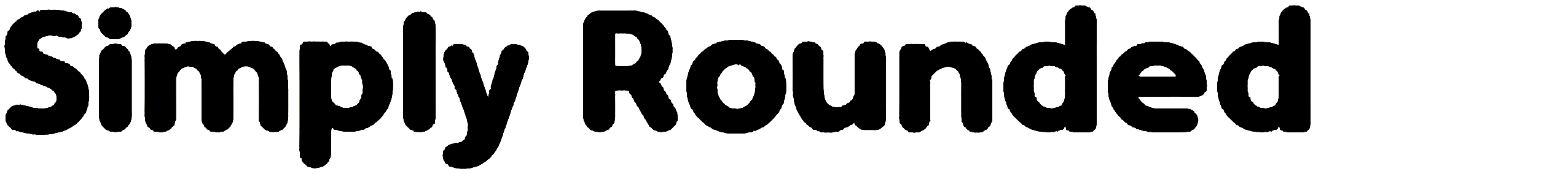 Simply Rounded font Free